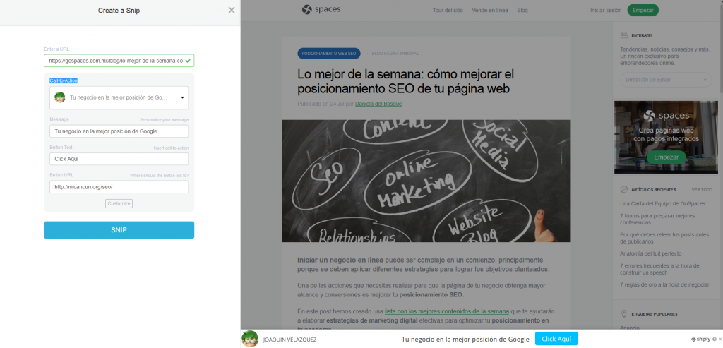 SEO hack con joaquin Velazquez