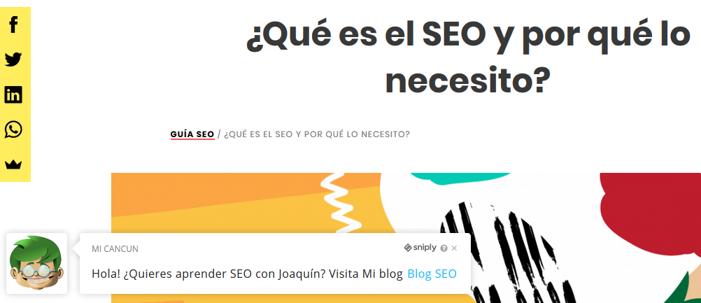 Seo Hack con sniply
