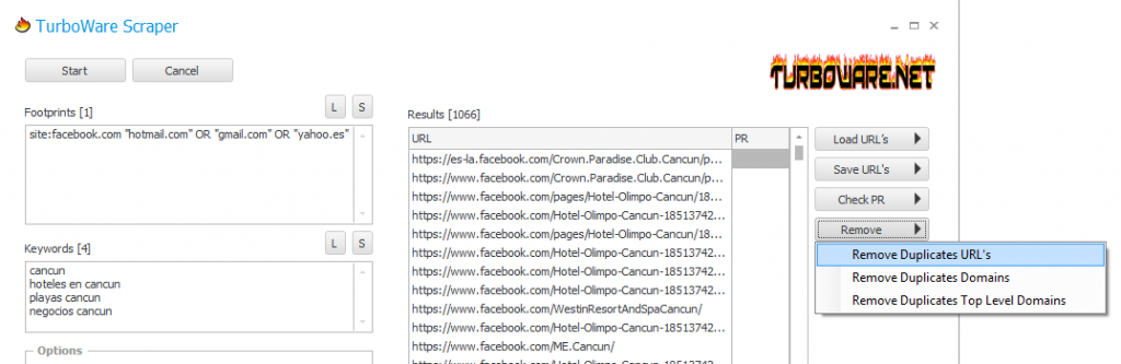 aprende a usar turboware scraper