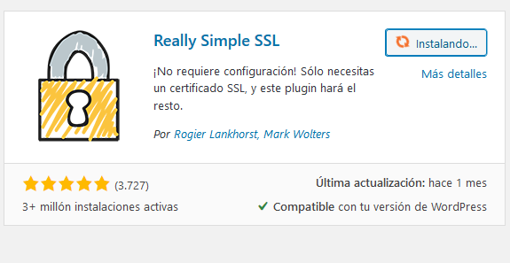 SSl en wordpress