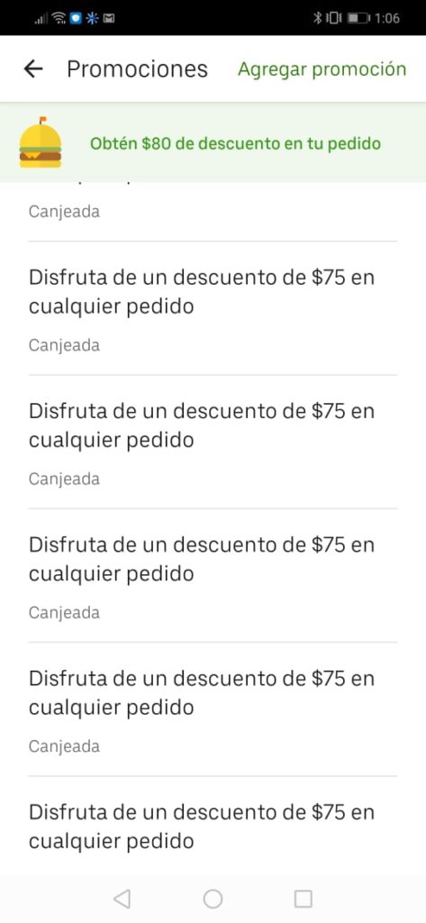 cupones uber eats gratis
