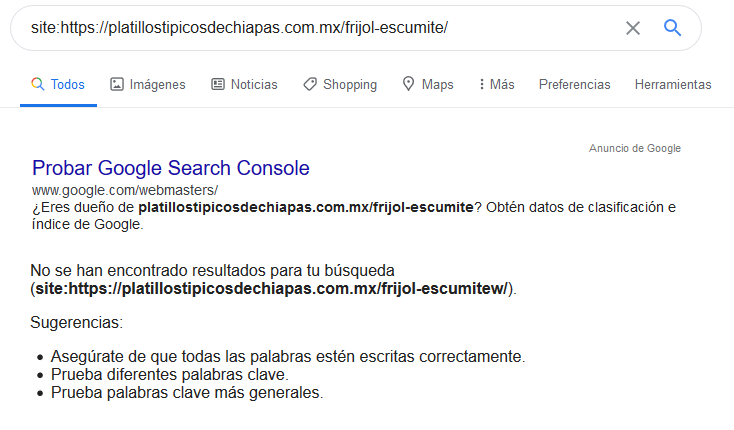 experimento SEO posicionando un dominio sin contenido