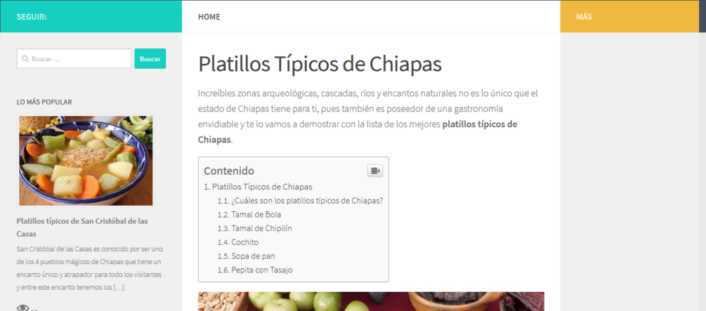 experimento de posicionamiento web