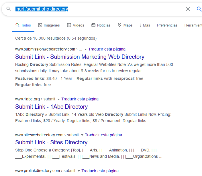 footprinto seo Inurl