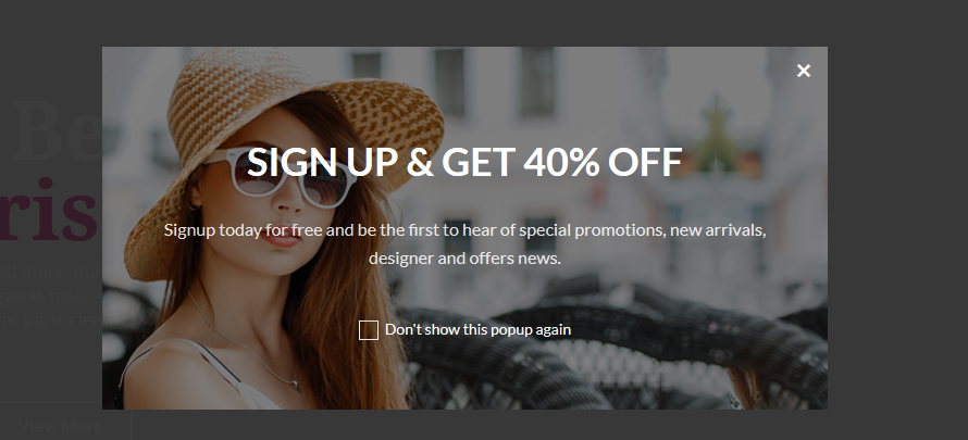 pop up con color box