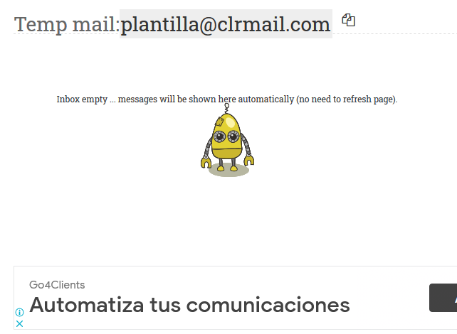 nada mail al ataque