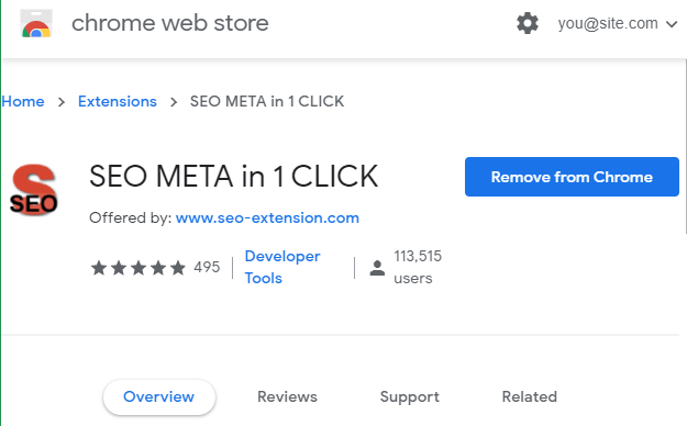 SEO META in 1 CLICK