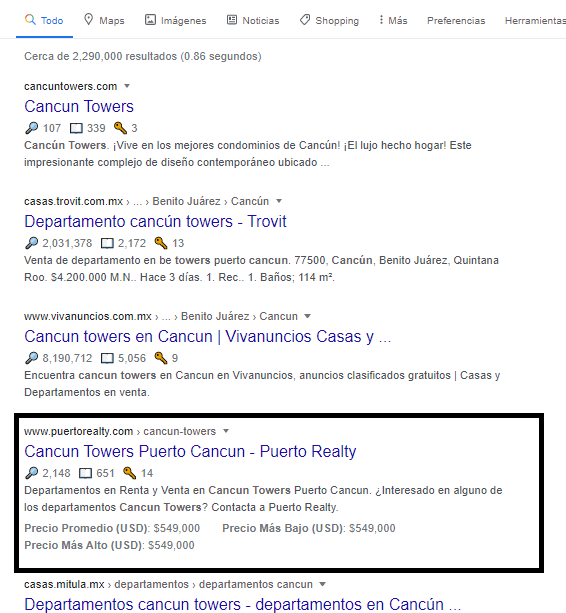 analisis de keywords