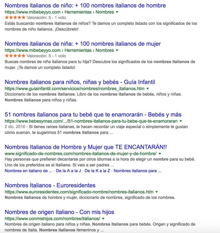 intensión de busqueda sin secretos