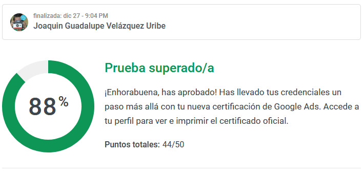 Preguntas y respuestas Certificación en Medición de Google Ads
