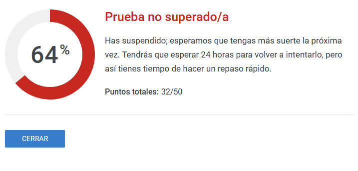primer intento Certificación en Medición de Google Ads