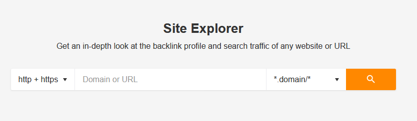 site explore de ahref