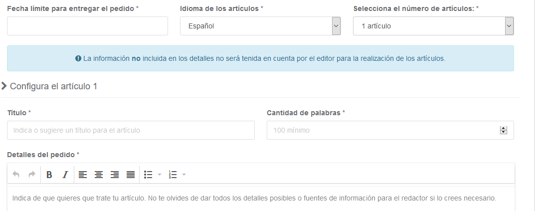 redaccion seo de publisuite