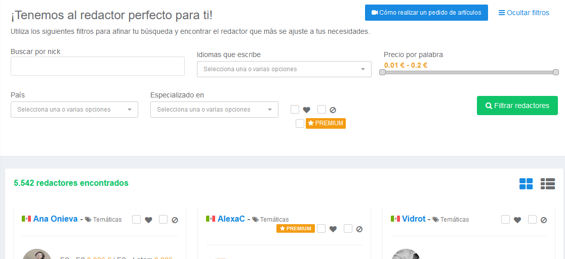 redaccion seo de publisuite