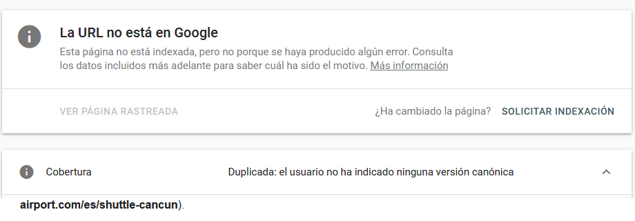 rastreo indexacion y clasificacion