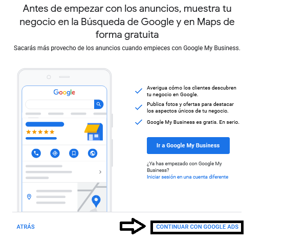 Google Ads como crear mi primera cuenta