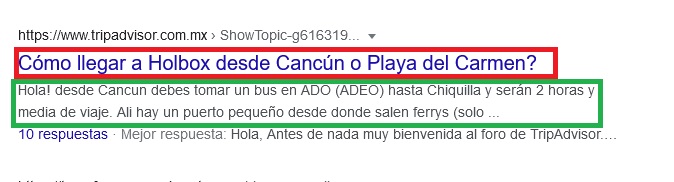 como escribir para google