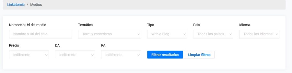 compra de enlaces linkatomik