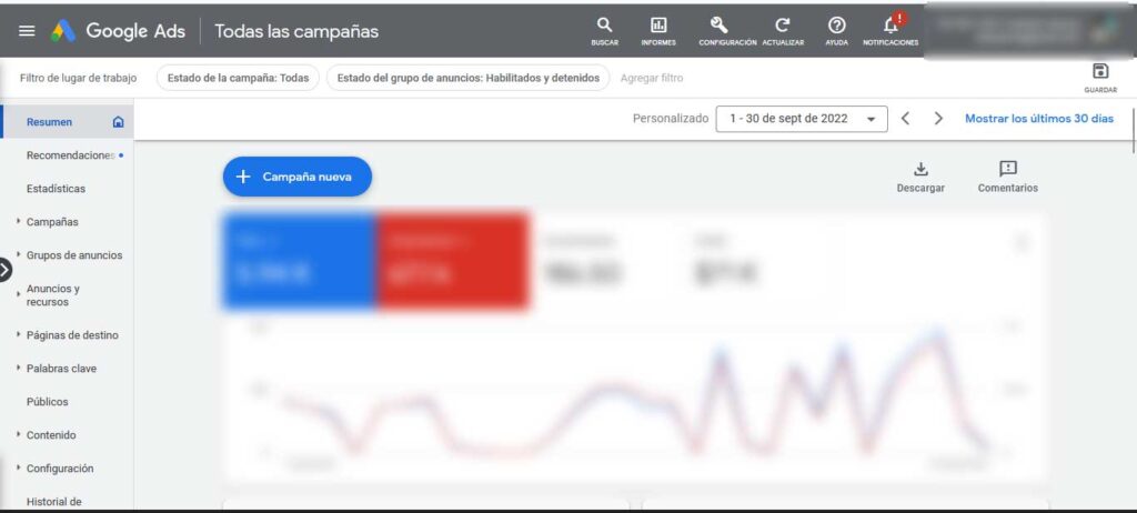 programacion de anuncios google ads