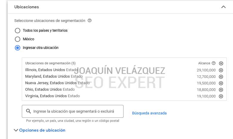 camapña de traslado privado cancun google ads