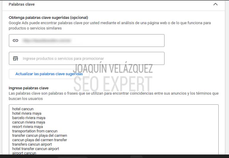 campana-de-traslado-cancun-google-ads