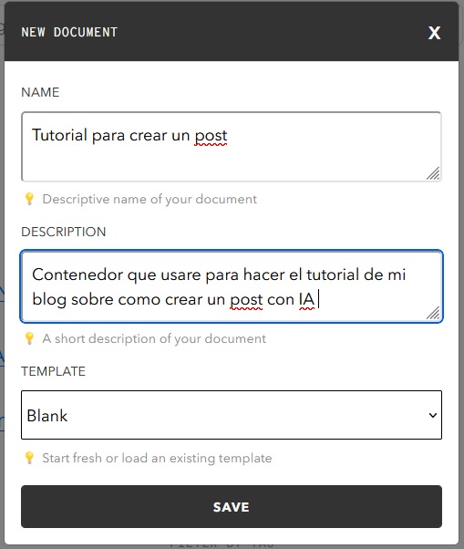 como crear un post con niches$$