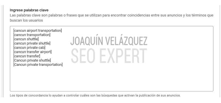 palanbras claves de traslado