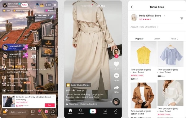TikTok elimina TikTok Storefront