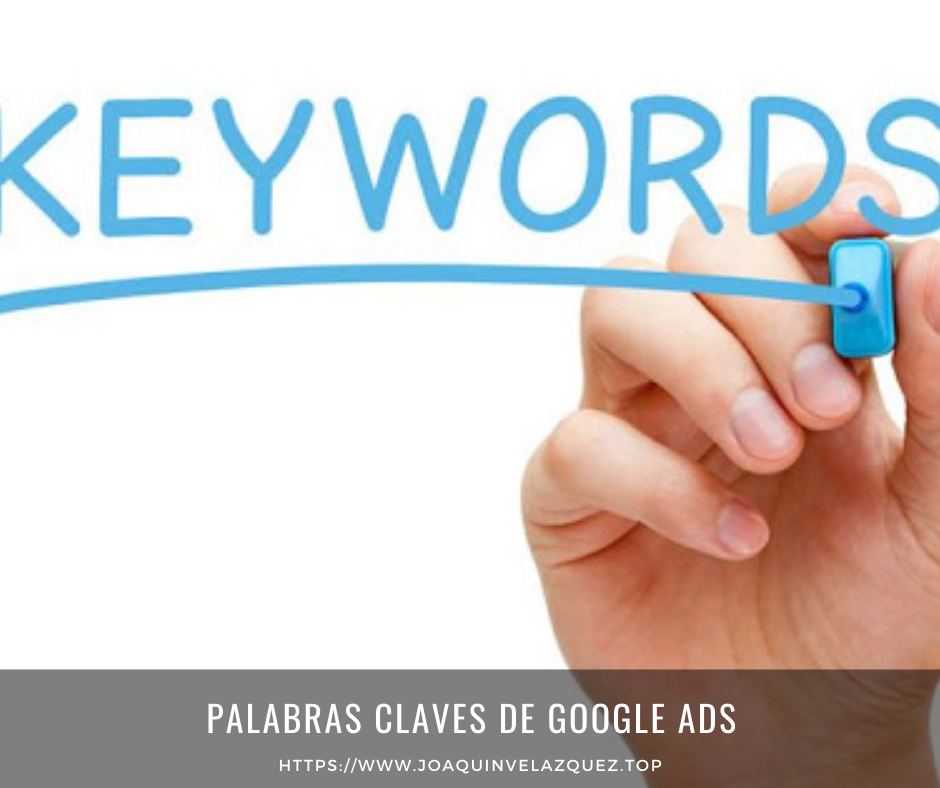 Palabras claves de Google ADS