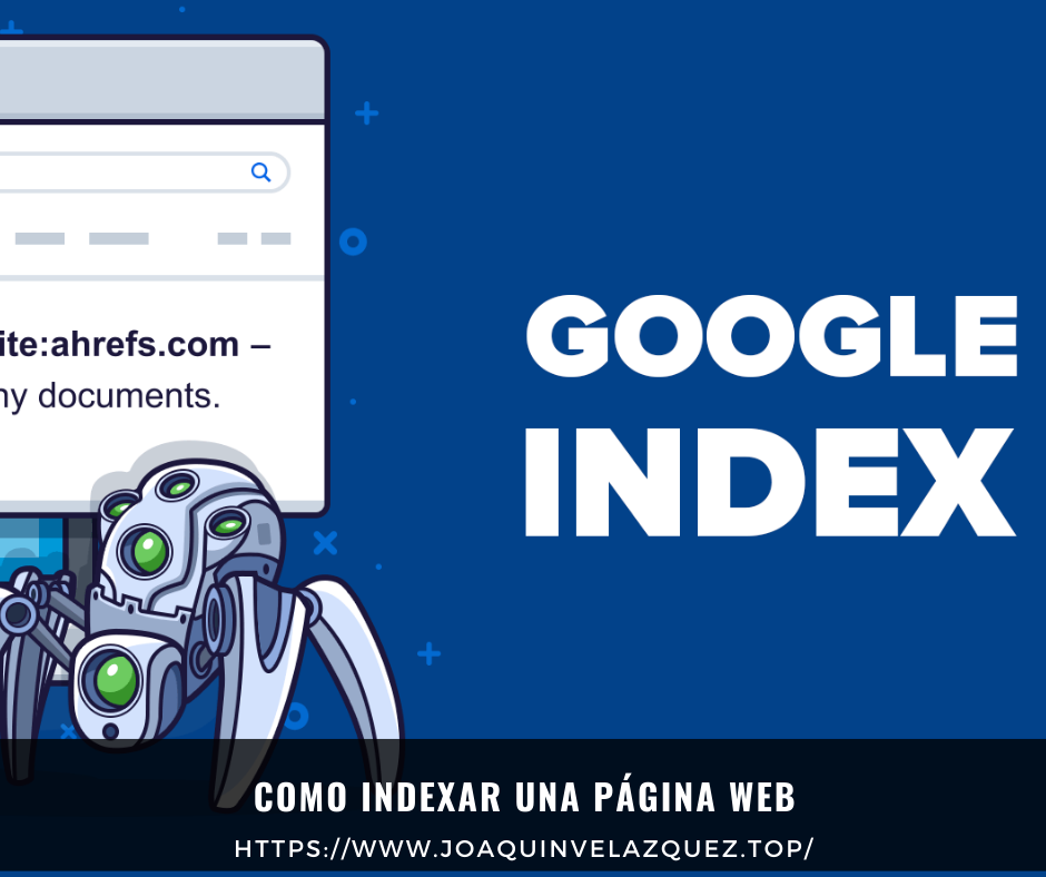 Como indexar una página web