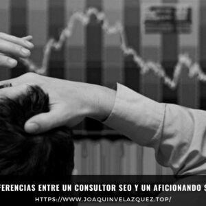 Diferencias entre un consultor SEO y un Aficionando SEO