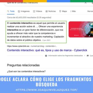 Google aclara cómo elige los fragmentos de búsqueda