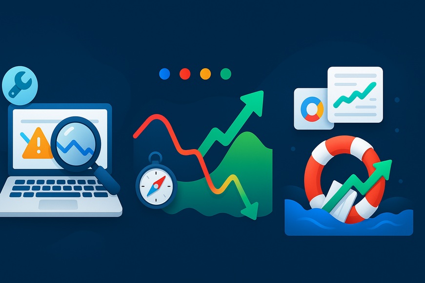 Caída de rankings en Google