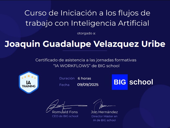 Flujos de trabajo IA