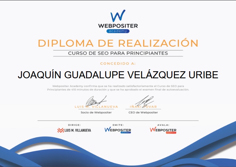 SEO Principiantes Webpositer