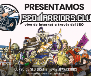 Curso de SEO gratis por Seowarriors