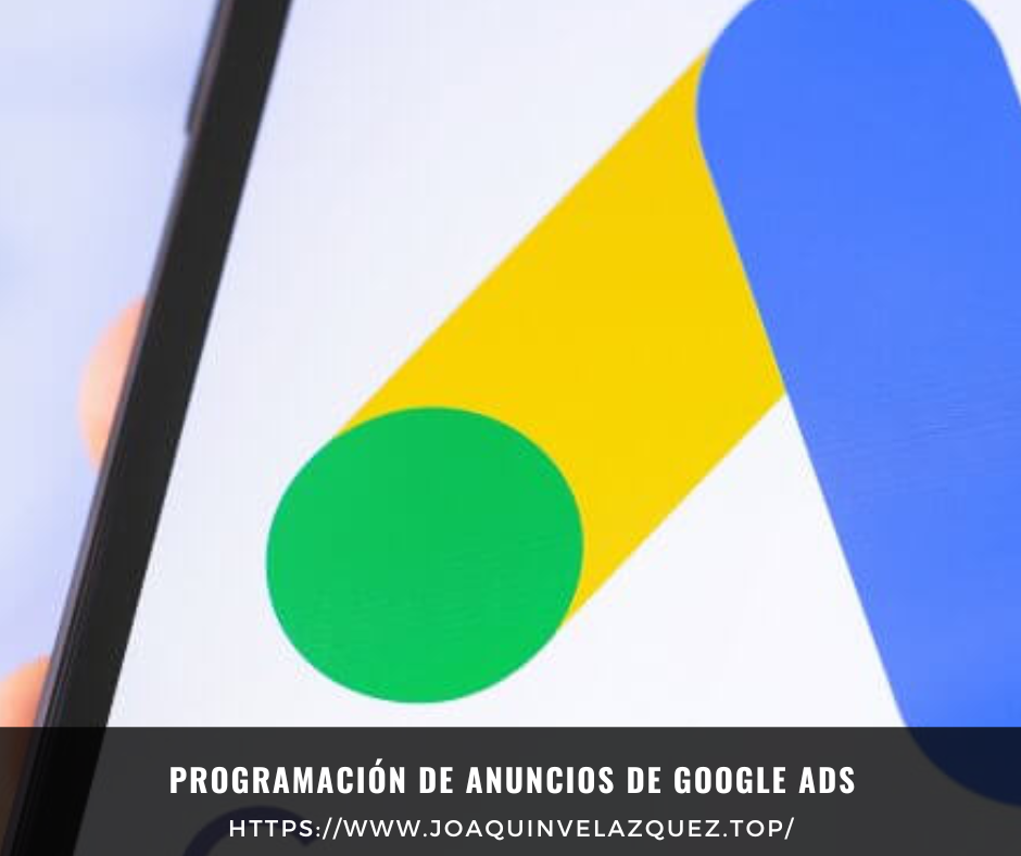 Programación de anuncios de Google ADS